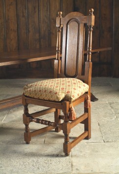 16th Century reproduction oak chairs