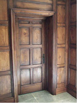 16th Century Panelling with Pilaster 